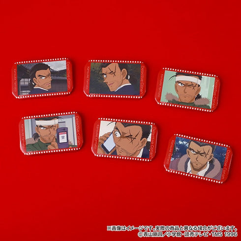『名探偵コナン』スクエア缶バッジコレクション/大和敢助【BOX】
